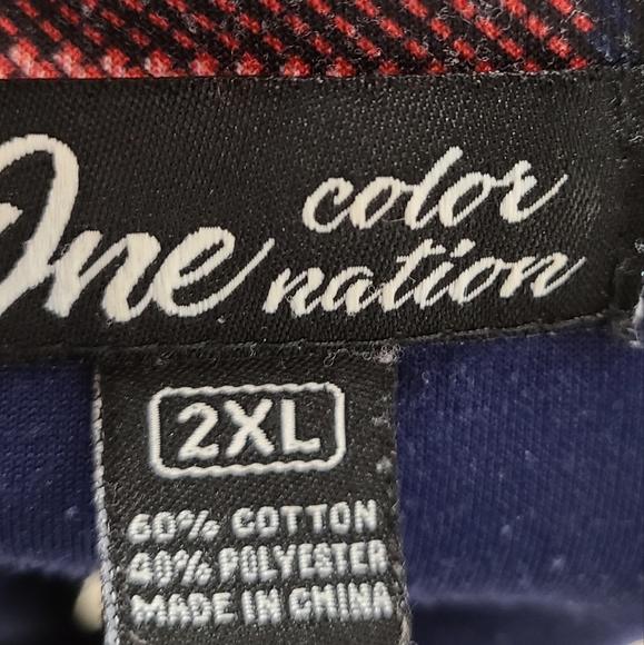 One Color One Nation Zippered Track Jacket - Picture 7 of 7